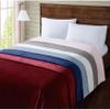 TRULY SOFT Velvet Plush Grey Polyester 1-Piece Full/Queen Blanket, Solid Themed, for Men and Women, Oeko-TEX Certified Confidence view 3