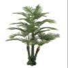 AMERIQUE Gorgeous 6.3 Feet Standable Triple Trunk Artificial Palm Tree, Real Touch Technology, with UV Protection, Super Quality view 1