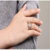 Bansriracha Rings Authentic 925 Sterling Silver Life Tree Shape Engagemant Wedding Ring 925 Silver Gold Color Plated Rings for Woman 4.9 (7.5) view 4