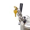 Beer Tap Lock, JoyTube Beer Tap Lock for Draft Beer Faucet, Homebrew Keg Equipment (2 Keys) view 1