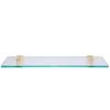 Nayland Glass Shelf 20" L x 5-1/2" W x 2-1/8" H view 2