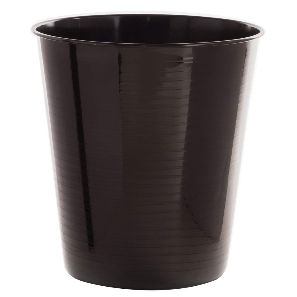 BINO Metal Waste Basket for Home, Office, Bathroom, Dorm, Kitchen and More | Trash Can Bin for Bedroom | Desk Trash Can | Home Essentials