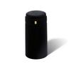 100pcs Pvc Heat Shrink Cap High Quality Home Brewing Wine Bottle Cover Wine Cap Bottle Seal Bar DIY Accessories (black 30 mm) view 1
