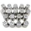 18pcs/Set Russian Tulip Icing Pipe Nozzle Stainless Steel Pastry Tips Set Cake Baking Tools Accessories view 1