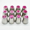 18pcs/Set Russian Tulip Icing Pipe Nozzle Stainless Steel Pastry Tips Set Cake Baking Tools Accessories view 3