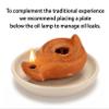 Christian & Jewish Holy Land Oil Lamp with Widows Mite Coin Unique Handmade Gift of Faith view 4