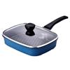 kichenflower magic hole pan Reduce smell pan Strong titanium + stone coating 27cm x21cm view 1