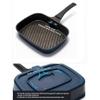 kichenflower magic hole pan Reduce smell pan Strong titanium + stone coating 27cm x21cm view 2