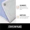 GORILLA GRIP The Original Ironing Board Cover and Pad, Silicone Coating, 400F Scorch Resistant Thick Padding, Heavy Duty Iron Covers Standard Boards, Hook and Loop Fastener Strap, Blue 28x24 view 4