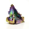 1pc 20g-30g Raw Natural Colorful Molybdemum and Bismuth Crystal Mineral Ore Crystal Bismuth Ore for Specimen view 1