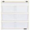 Sakura W-474 Wall Pocket, Off-White, Product Size (W x H): Approx. 11.8 x 22.6 inches (30 x 57.5 cm), Gusseted Postcard, 6 Pieces, Made in Japan view 1