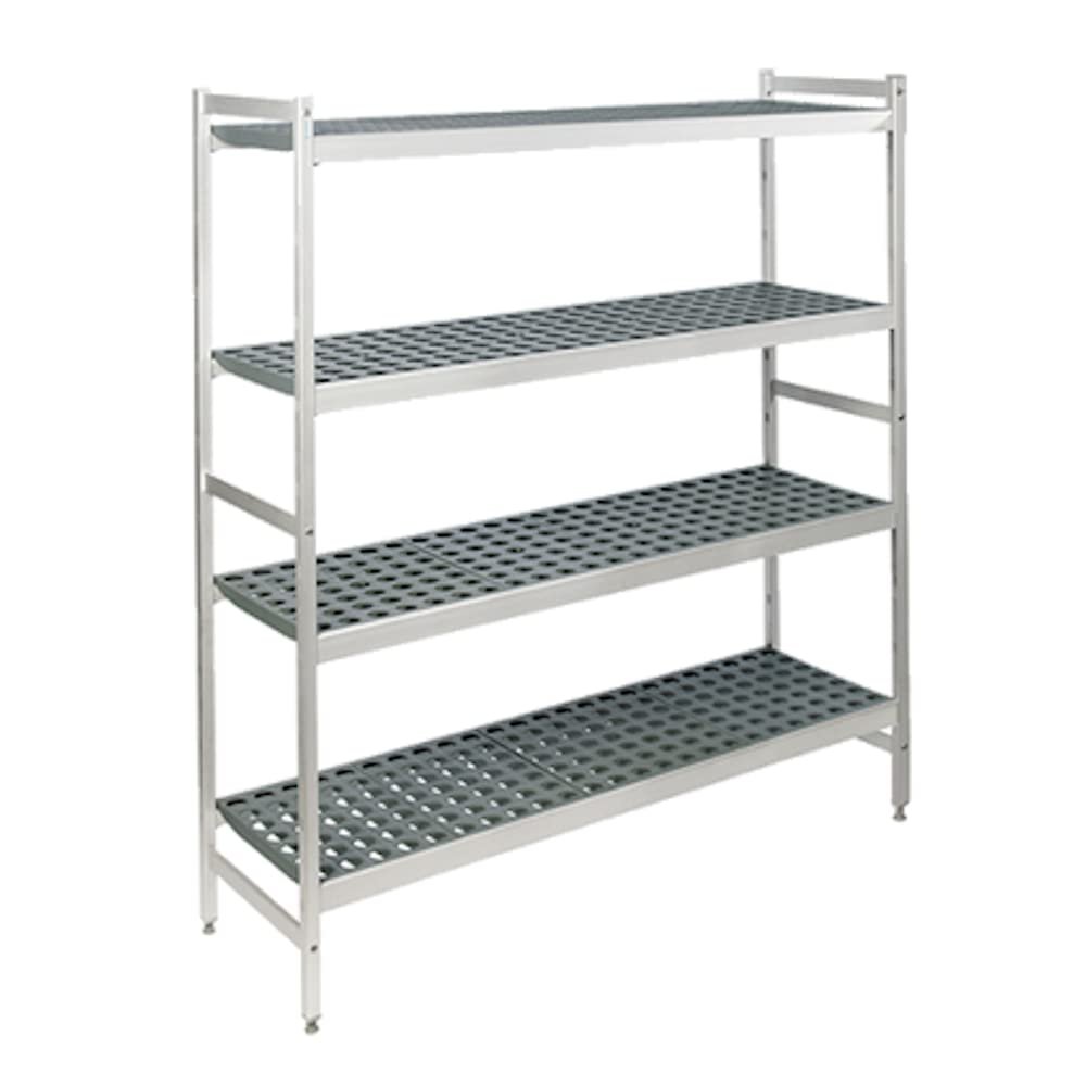 Fermod 4R35C66 Fermostock Starter Shelving Unit, 4-Tier, 66" H x 35" W x 22" D