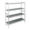 Fermod 4R35C66 Fermostock Starter Shelving Unit, 4-Tier, 66" H x 35" W x 22" D view 1