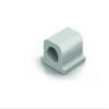 Durable Cavoline Cable Management Clips - Pack of 6 Large Gray Self-Adhesive Cable Channeling Clips for 1 Electrical Cord - Perfect for Cable and Wire Management - Great for Holding Electrical Cords view 1