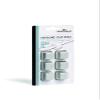 Durable Cavoline Cable Management Clips - Pack of 6 Large Gray Self-Adhesive Cable Channeling Clips for 1 Electrical Cord - Perfect for Cable and Wire Management - Great for Holding Electrical Cords view 2