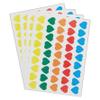Blick Assorted Colour Heart Stickers (70 Stickers) view 2