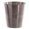 BINO Metal Waste Basket for Home, Office, Bathroom, Dorm, Kitchen and More | Trash Can Bin for Bedroom | Desk Trash Can | Home Essentials view 1