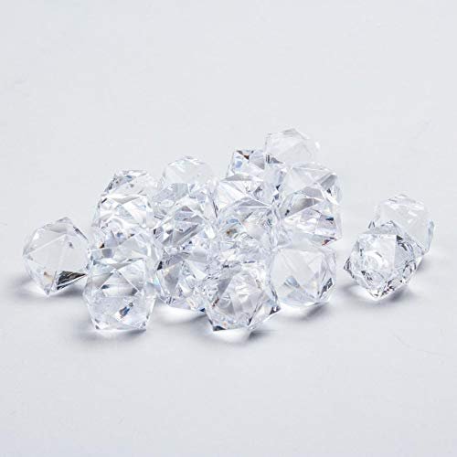 Simply Elegant Patrica Acrylic Diamond Cube Vase Filler - 1 Lbs Per Bag