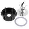 Blender Blade For Oster Blender Replacement Parts With Jar Base Cap And O Ring Seal Gasket Accessory Refresh Kit By Aooba (6-point) view 1