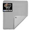 GORILLA GRIP The Original Ironing Board Cover and Pad, Silicone Coating, 400F Scorch Resistant Thick Padding, Heavy Duty Iron Covers Standard Boards, Hook and Loop Fastener Strap, Silver 28x24 view 1
