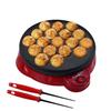 Health and Home Electric Takoyaki Maker With Free Takoyaki Tools - Specialty & Novelty Cake Pans for Takoyaki Octopus Ball, Pop, Ebelskiver, Aebleskiver -Easy Clean view 1