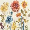 Dancing Flowers by Marietta Cohen Art Print, 13 x 10 inches view 1