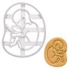 20-week Fetal Development cookie cutter, 1 piece - Bakerlogy view 1
