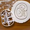 20-week Fetal Development cookie cutter, 1 piece - Bakerlogy view 2