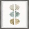 Parvez Taj Metallic Circles Framed Painting Print 8" x 12" view 2