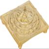 Exotic India Accurate Meru (Shri Yantra) - Brass Statue view 2