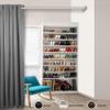 RUDI 1.5 inch Premium Heavy Duty Wall Adjustable 48-84 inch Room Divider Rod with Socket Set, Satin Nickel view 2