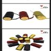 100pcs Pvc Heat Shrink Cap High Quality Home Brewing Wine Bottle Cover Wine Cap Bottle Seal Bar DIY Accessories (gold 32 mm) view 3