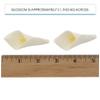 Global Sugar Art Calla Lily Sugar Cake Flowers White with Yellow, Unwired, Medium 18 Count by Chef Alan Tetreault view 3