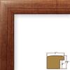 Craig Frames Contemporary, 8.5 x 11 Inch Walnut Brown Picture Frame Matted to Display a 6 x 9 Inch Photo, Set of 4 view 2