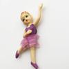 3D Ballet Doll Refrigerator Fridge Magnet Tourist Souvenirs Handmade Resin Craft Magnetic Stickers Home Kitchen Decoration Travel Gift view 2