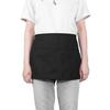 GNEGNI Server Apron with 3 Pockets, Waist Apron for Waitress and Waiter, Poly-Cotton Canvas, 23.5" x 12", Long Ties, for Restaurant, Bar, Bistro, Cafe, Home Kitchen view 1