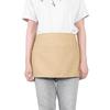 GNEGNI Server Apron with 3 Pockets, Waist Apron for Waitress and Waiter, Poly-Cotton Canvas, 23.5" x 12", Long Ties, for Restaurant, Bar, Bistro, Cafe, Home Kitchen view 4