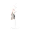 COAT RACK Floor Stable Base Wave Hook Household Wood Hanger (Color : White) view 1