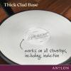 Anolon Smart Stack Hard Anodized Nonstick Frying Pan Set/ Skillet Set - 10 Inch and 12 Inch, Black view 3