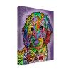 Wrapped Canvas Wall Art - Dean Russo 'Sweet Poodle' Wall Art for Living Room, Bedroom, or Office Dcor - 18x24 view 1