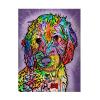 Wrapped Canvas Wall Art - Dean Russo 'Sweet Poodle' Wall Art for Living Room, Bedroom, or Office Dcor - 18x24 view 2