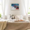 Trademark Fine Art Wolves by Marion Rose, Distressed White Frame 11x14, Multi-Color view 3