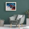 Trademark Fine Art Wolves by Marion Rose, Distressed White Frame 11x14, Multi-Color view 4