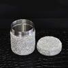 Bestbling Luxury Bling Portable Stainless Steel Toothpick Holder Toothpicks Case Dispenser Storage Organizer Container Box for Home Hotel Decoration (Silver) view 2