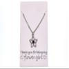 Best Flower Girl Gifts Set: Tote Bag, Metal Flower Girl Necklace, Wedding Day Kids Activity Kits view 2