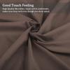 Amuze Bedding 300 TC Hypoallergenic Egyptian Cotton 4PCs Bed Sheet Set Solid (Chocolate, Twin, 14 Inches Pocket Size) view 3