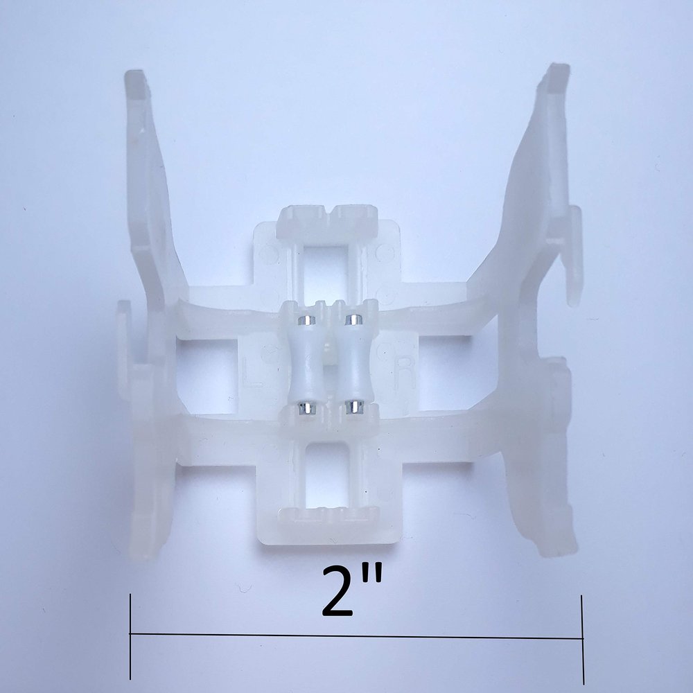 1 Qty: Plastic Tape Drum Support/Cradle for High Profile Wood Blind Ladder Cord