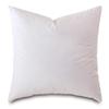33x33 Hypoallergenic Fluffy Faux Down Poly Square Pillow Insert, 100% Cambric Cotton Shell, Never Vacuum-Packed, Made in USA view 1