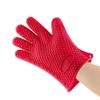 AKOAK Kitchen Perfect Silicone Barbecue Glove, Cooking/Grilling/Oven/Baking Glove, Waterproof, Non-Slip, Heat Resistant - Easily Handles Hot Food in The Kitchen or Grill, Pack of 1(Red) view 1