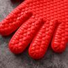 AKOAK Kitchen Perfect Silicone Barbecue Glove, Cooking/Grilling/Oven/Baking Glove, Waterproof, Non-Slip, Heat Resistant - Easily Handles Hot Food in The Kitchen or Grill, Pack of 1(Red) view 4